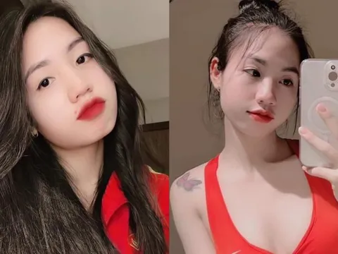 Nhan sắc đời thường xinh như búp bê của hậu vệ đội tuyển nữ Việt Nam