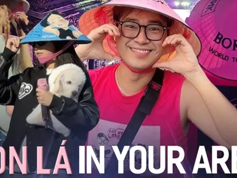 Gặp “Thầy Beo U40” đi concert BLACKPINK tận 9 lần: Mang 200 nón lá sang Mỹ, thành công đưa tận tay Jennie - Rosé!