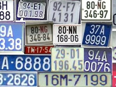 Chữ cái trên biển số xe có ý nghĩa gì?