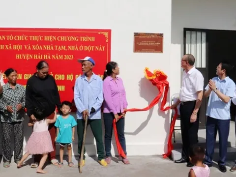 Quảng Ninh: Tặng 31 ngôi nhà cho hộ khó khăn