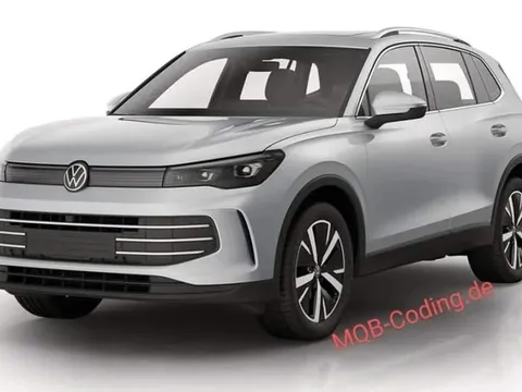VW Tiguan 2024 lộ ảnh hoàn chỉnh: Trông gần như xe điện, ra mắt cuối năm nay