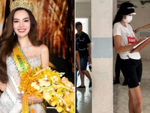 Tân Hoa hậu Lê Hoàng Phương khi làm kiến trúc sư: Giản dị đi công trình, lên đồ chuẩn dáng CEO