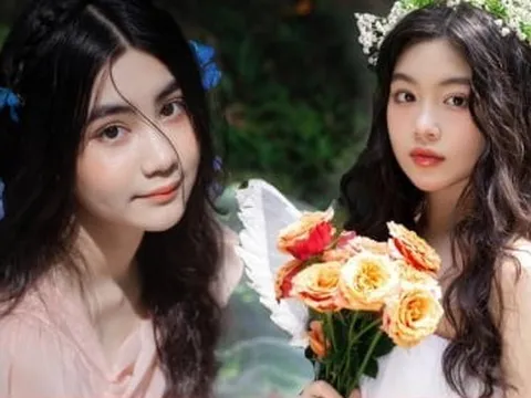 Vẻ đẹp đối lập của hai con gái Quyền Linh: Em kiêu sa, chị ngọt ngào như Hoa hậu
