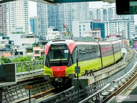 Hoàn thành xây dựng 8 nhà ga trên cao tuyến Metro Nhổn - Ga Hà Nội