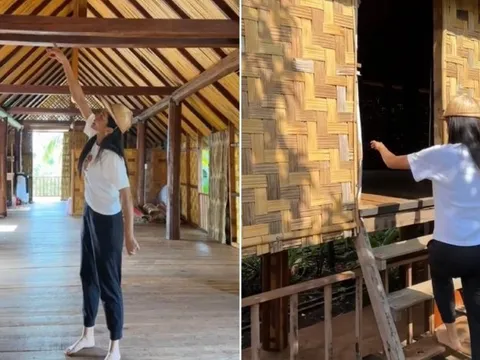 H’Hen Niê khoe nhà làm cho em gái: Gộp 3 căn dài như sàn catwalk, cây trái bao quanh thích mắt