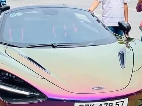 Siêu xe McLaren lần đầu đăng ký biển số Nghệ An