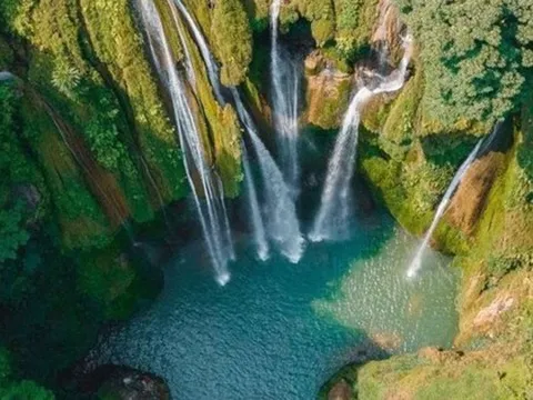 Phát hiện thác nước hoang sơ, mang cái tên "như cổ tích" ở ngay miền Bắc, cách Hà Nội 4 giờ chạy xe