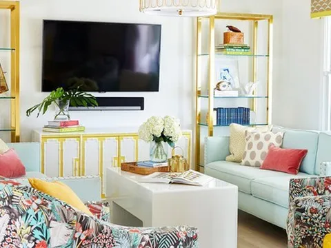 Tạo ấn tượng cho góc đặt tivi với những ý tưởng đơn giản mà hiệu quả