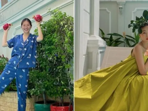 Bên trong biệt thự khu nhà giàu quận 2 của Hoa hậu Phương Khánh: Vườn cây xanh um, cứ ngồi vào là có ảnh đẹp