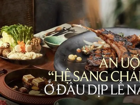 TP.HCM không bao giờ thiếu những địa điểm ăn chơi sang chảnh, hay ho dịp lễ này