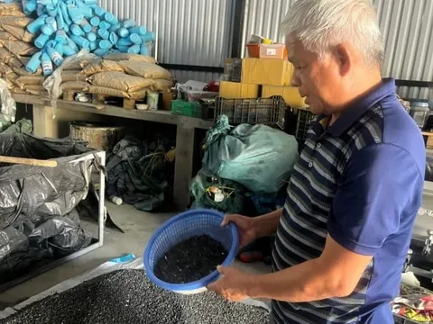 Chuyện của người 'bê tông hóa' rác thải nhựa thành vật dụng đẹp mắt
