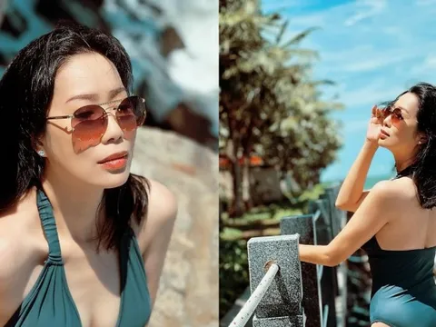 Á hậu hiếm hoi được phong tặng NSƯT, sắc vóc tuổi 52 sexy như gái đôi mươi là ai?