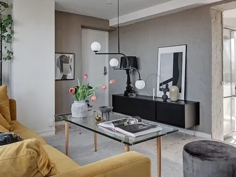 Thiết kế ban công mở giúp căn hộ chỉ 35m2 nhưng luôn ngập nắng