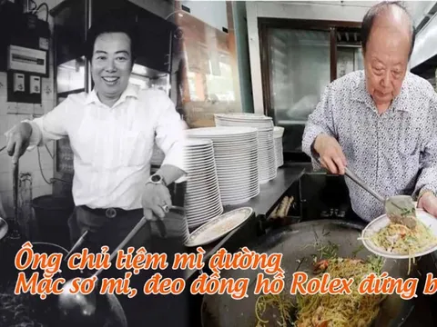 Ông chủ tiệm mì đường phố huyền thoại: Mặc sơ mi, đeo đồng hồ Rolex đứng bếp, quyết tâm "truy tìm" người kế vị vì con trai cả không đáp ứng đủ yêu cầu