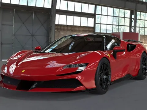 Cận cảnh Ferrari SF90 bản độ DMC công suất hơn 1.000 mã lực