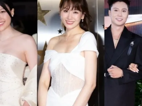 Thảm đỏ Cánh Diều Vàng 2023: Khả Ngân - Thanh Sơn tình tứ bên nhau, Hari Won - Uyển Ân khoe dáng gợi cảm