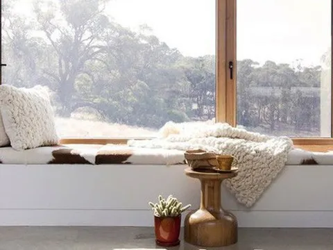 Góc nghỉ bên cửa sổ - ý tưởng tuyệt vời để có nơi thư giãn đẹp ngay trong nhà