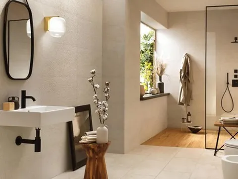 Phòng tắm màu be - xu hướng mới trong trang trí nội thất