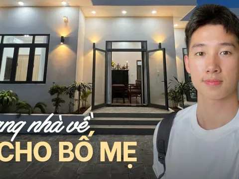 Mong muốn bố mẹ đầy đủ hơn, chàng trai 28 tuổi chi 1 tỷ cải tạo nhà cấp 4
