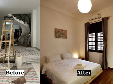 Săn nhà cũ trong ngõ hẻm cải tạo thành không gian cực nghệ rồi thu về 50 triệu/tháng
