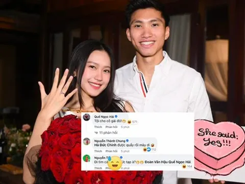 Đoàn Văn Hậu cầu hôn Doãn Hải My