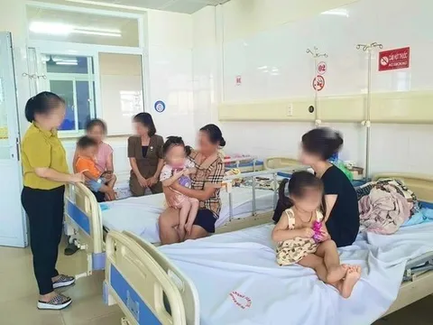 9 trẻ mầm non phải nhập viện do rối loạn tiêu hóa