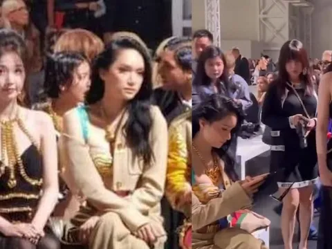Hot rần rần khung hình Hương Giang ngồi cạnh Ngu Thư Hân, thái độ gặp tiểu hoa đán Trung Quốc ra sao?