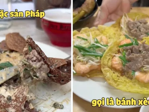 Bất ngờ trước cách người nước ngoài gọi tên bánh xèo Việt Nam, còn so sánh với một loại bánh ở Pháp