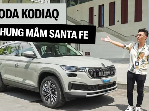 Skoda Kodiaq ra mắt Việt Nam: Cạnh tranh Santa Fe với giá từ 1,189 tỷ, có sẵn ô ở cửa như Rolls-Royce