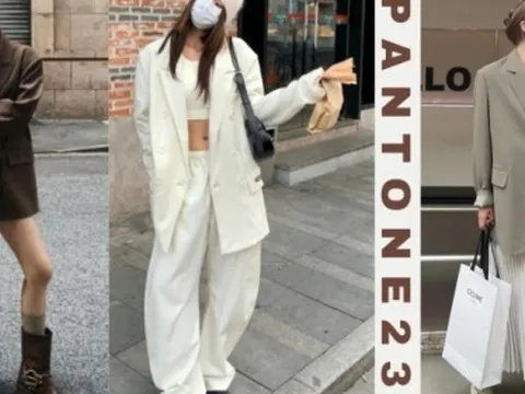 Pantone công bố 5 gam màu váy áo thịnh hành mùa thu 2023: Siêu tôn làn da châu Á, diện lên trông trẻ ra vài tuổi