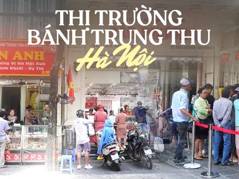 Dạo qua thị trường bánh Trung thu Hà Nội sát Rằm tháng 8: Nơi vắng khách, nơi nhộn nhịp hẳn lên