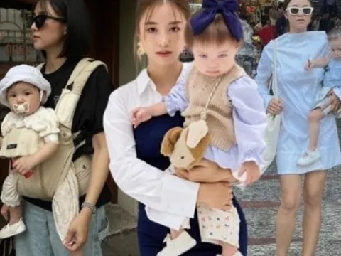 Cặp mẹ con Salim và bé Pam có style đồng điệu, ngắm là có ý tưởng diện đồ chụp ảnh tuyệt xinh