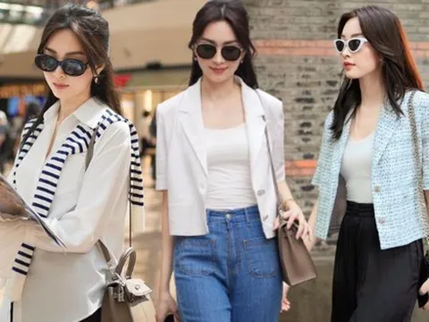 Tham khảo cách diện đồ sáng màu 'hack' tuổi mà vẫn thanh lịch của Hoa hậu Thu Thảo