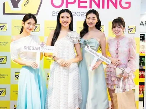 Tín đồ làm đẹp chào đón thương hiệu mỹ phẩm thuần chay và chữa lành của Á hậu Thúy Vân có mặt tại Hà Nội