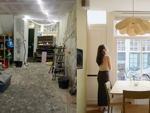 Mua nhà cũ hơn 100 tuổi đã xuống cấp, cặp đôi cải tạo thành cơ ngơi đẹp khó tin