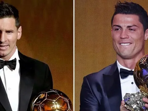 Những cầu thủ được đề cử Quả bóng vàng nhiều nhất lịch sử: Messi xếp sau Ronaldo