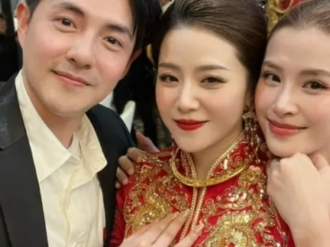 Vợ chồng Đông Nhi dự đám cưới em gái, nhan sắc cô dâu là tiểu thư tập đoàn gây sốt