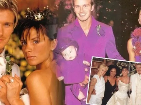 Siêu đám cưới David - Victoria Beckham ở lâu đài: Tốn hơn 24 tỷ, khách mời toàn sao khủng, chuyên cơ chở váy cưới xuyên Đại Tây Dương 4 lần