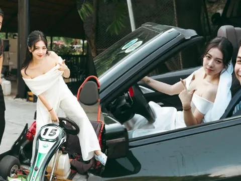 Chuyện tình của cô dâu siêu "ngầu" và anh lớp trưởng cùng bàn, đám cưới phải "chất mới chịu"