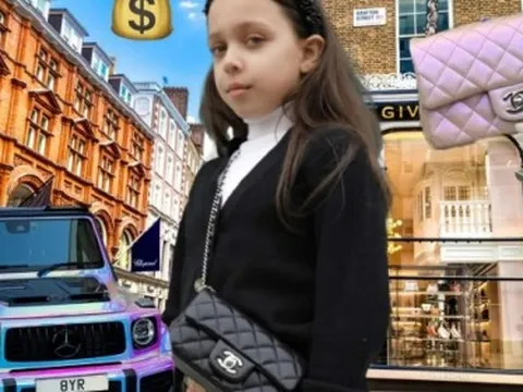 Chân dung rich kid "đỉnh" nhất hiện tại: 10 tuổi đã đọc vanh vách tên loạt túi hiệu, "bóc giá" đồ mặc hàng ngày mới choáng