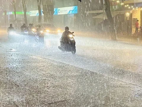 Mưa rất to từ Hà Tĩnh đến Thừa Thiên-Huế
