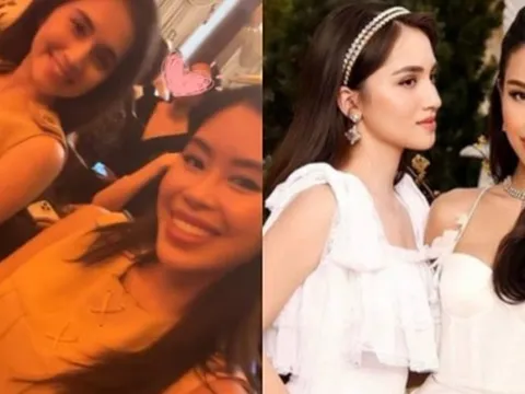 Tiên Nguyễn và bạn gái Hiếu Nguyễn đọ sắc, 1 chi tiết thể hiện “chị em dâu” nhà tỷ phú tâm đầu ý hợp