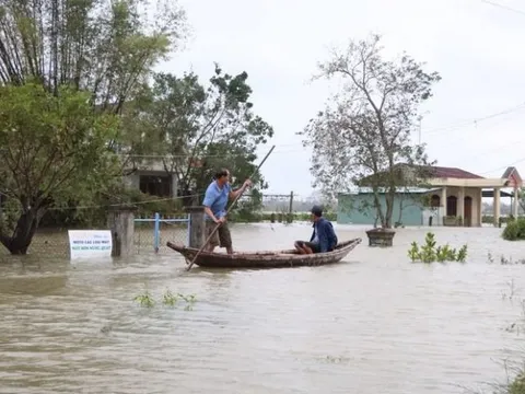 Miền Trung mưa rất to, dự báo Thừa Thiên-Huế, Đà Nẵng có nơi trên 700 mm