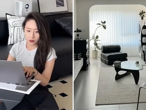 Bên trong căn hộ trắng đen độc đáo, mơ ước của người chơi hệ tối giản
