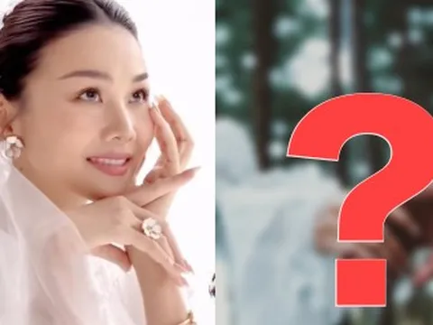 Thanh Hằng lần đầu khoe ảnh cưới, hé lộ cận nhẫn cưới và khéo "đánh dấu chủ quyền" với chồng nhạc trưởng