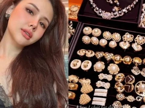 Phu nhân hào môn Phanh Lee "flex" cả rổ trang sức, dự đoán giá trị "không phải dạng vừa"