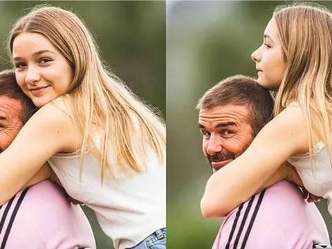 Ảnh triệu like của David Beckham và Harper: Nhan sắc tuổi 12 của ái nữ chiếm spotlight