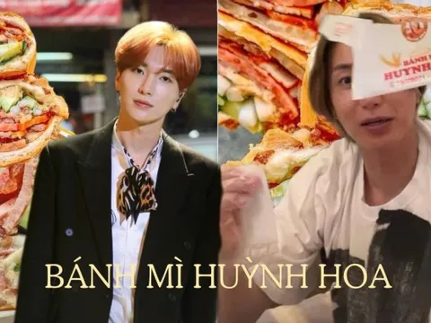 Lee Teuk (Super Junior) tìm ăn món bánh mì đắt đỏ tại TP.HCM, là thương hiệu có "drama xẻ đôi" đình đám