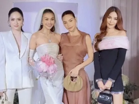 Bộ ba super mentor đẹp bất bại trước cam thường, lên đồ rất sang đi dự đám cưới Thanh Hằng