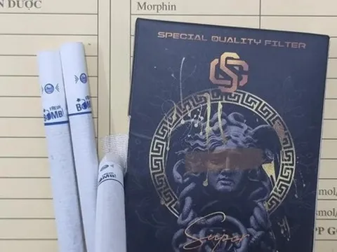 Phát hiện chất ma tuý tẩm trong thuốc lá điếu